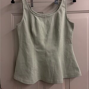 Sleek Mint Green Women's Top